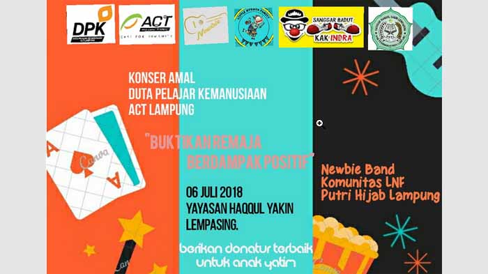 Konser Amal ACT Lampung